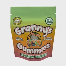 Granny's Rainbow Sherbet THC Gummies