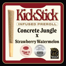 Mule Extracts - Infused Kick Stick 1g - Concrete Jungle x Strawberry Watermelon (S)