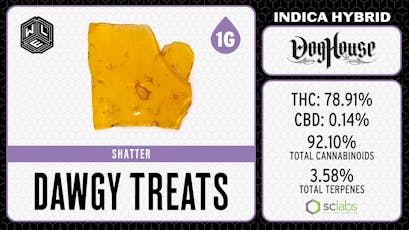 WLE - Dawgy Treats (I) - Shatter Dab 1g