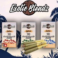 Exotic Blendz - Dulce De Uva - Indica - .5g Preroll - 10 Pack