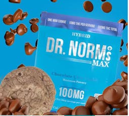 Dr. Norm's- 100mg Chocolate Chip 20mg Cookies (5 cookies)