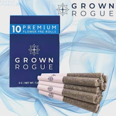 Grown Rogue - Cherries and Bananas & Double Blue JGR - Preroll .5g 10pk