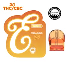 Eureka | Flavored AIO Reload (THC/CBC 2:1) Citrus Splash 1g