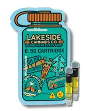 Cartridge Vape-IX | Lakeside Canna | Birthday Cake Kush | .5g | 1 ct (Concentrate/Extract (Each))