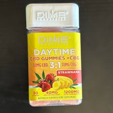 Strawberry Daytime CBD + CBG Gummies