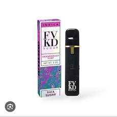 FVKD THCA Sugar Disposable Grandaddy Purple