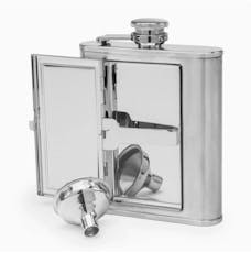 Revelry Supply - The Accomplice Flask - Silver