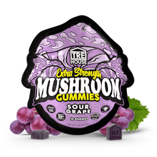 Extra Strength Sour Grape Mushroom Gummies