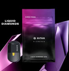 Rythm 1g Durban Poison Liquid Diamonds Disposable