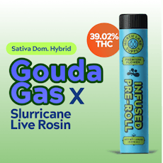 Gouda Gas x Slurricane Live Rosin, 1g, 2pk