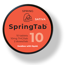 SpringTab Sativa 10mg, 10pk