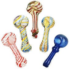 Strident Striped Glass Bowl | 3.5" |