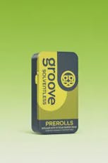 Groove Solventless - Hash Infused Preroll 3pk - Rainbow Sherbert #11/Garlic Cookies