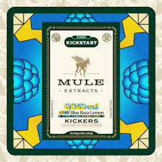 Sour Blue Razz Lemon 1:1:2:1 THC:CBD:CBG:CBC 2pk Macro Kickers