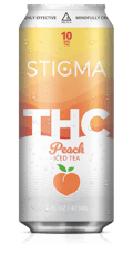 Stigma Peach Iced Tea (10mg THC 16oz.)