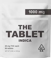 THE TABLET - INDICA 20 MG EACH 50 PK 1000 MG
