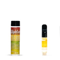 Highbrow | Apples & Bananas | Live Resin | 0.5g Cartridge