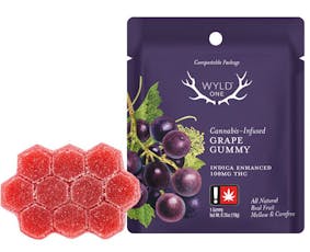 Wyld Ones 1pc Grape Gummy