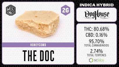 WLE - The Doc (I) - Honeycomb Dab 2g