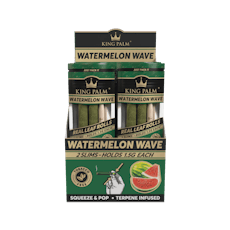 King Palm Hand Rolled Leaf | 2pc | Mini | Watermelon Wave