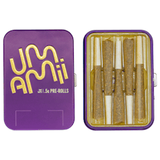Umamii | Preroll | 5pk | 2.5g | Hash Infused Now n Laterz
