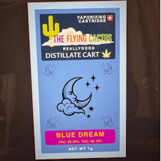 Blue Dream 1g Distillate Cart by The Flying Cactus