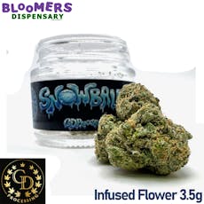 GD - SnowBalls | Brain Damage | 3.5G Infused Flower | Indica
