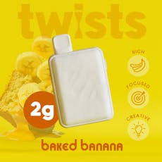 Baked Banana Twist All In One Tugboat 2g