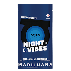 DOSD - Night Vibes Nano Bites - Blue Raspberry - 100mg 10ct