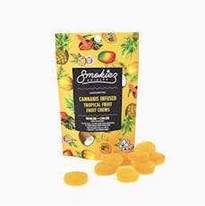 Smokiez - Tropical 1:1 THC/CBD Gummies
