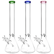 18" Classic Glass Beaker Water Bong| 14mm F |