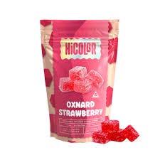 HiColor 10mg Oxnard Strawberry Gummies