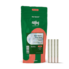 MFNY | Preroll | 4pk | 3g | Live Resin Infused Sour Diesel X Sour Diesel