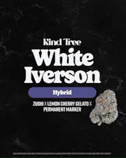 White Iverson I 7g I Littles I Kind Tree
