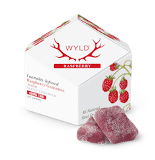 Wyld - Raspberry Gummies (S) - 100mg