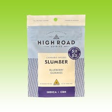 High Road Gummies - Slumber - Blueberry - Indica + CBN 20pk