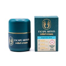 Unscented- (2:1:2 THC:CBG:CBD) - 1000mg Relief Cream - Escape Artist