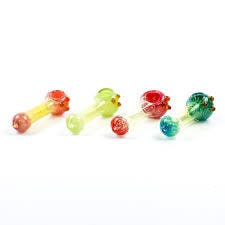 4.5" Knucklehead Fumed Hand Pipes (Assorted Colors)