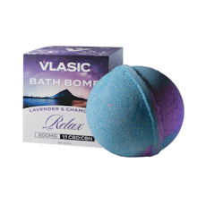 Relax Bath Bomb w/ Lavender and Chamomile