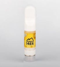 14'er Live Rosin 0.5g Cart - Garlic Chem