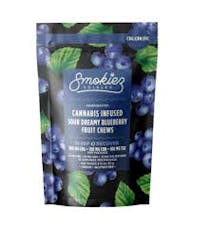 Smokiez 10pc Blueberry Dreamy 1:1:1 Sour Fruit Chews