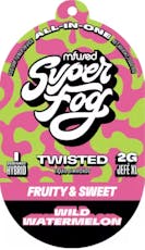 mfused Super Fog 2g TWISTED Wild Watermelon Disposable