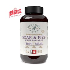 1:1 White Lavender| Soak & Fizz| Full Spectrum| High Desert Pure|