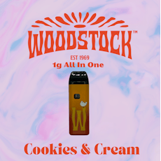 Cookies & Cream Live Resin Disposable Vape