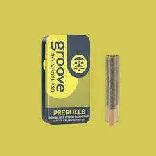 Infused Pre-Roll 3-Pack - Groove Solventless - Rainbow Sherb #11 & Garlic Cookies