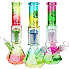 SeshGear Prism Ombre Glass Water Bong | 10.25" |