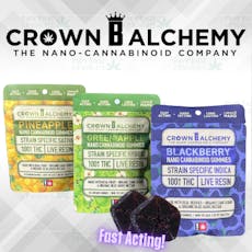 Crown B Alchemy - Green Apple - 100mg 2pk Gummy