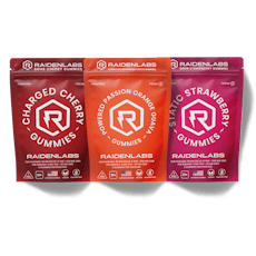 Raiden Labs Powered Passion Orange Guava Gummies