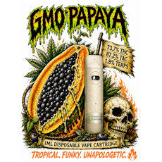 GMO Papaya, 1g Disposable All-In-One Vape