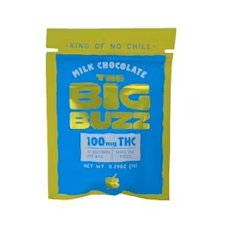 King of No Chill | The Big Buzz Milk Chocolate Bar 10pk 10mg